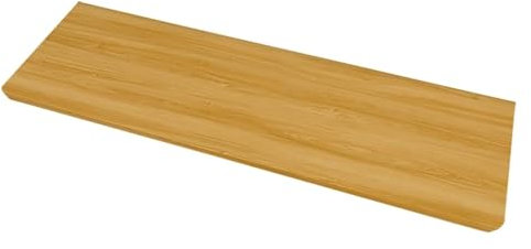Schwebender Wand-Tisch für Laptop, Arbeitszimmer und Esszimmer, Balkon, Schlafzimmer, Küche, Waschküche, Bar, Gelb (70 x 20 cm)