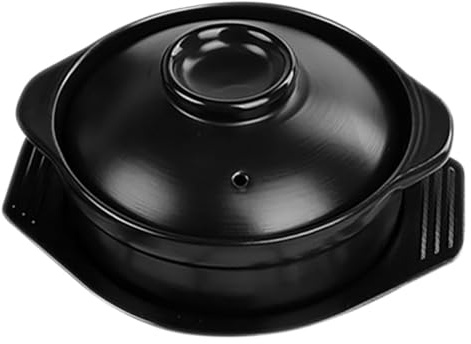 Mikinona Cazuela Olla De Barro Para Cocinar Casa Olla De Barro Para Cocinar Con Tapa Para Preparar Utensilios De Cocina