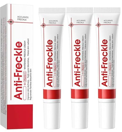 3 piezas Crema facial para eliminar manchas pigmentadas, crema correctora de manchas oscuras con niacinamida, vitamina C, crema antiedad para mujeres para manchas de la edad, pecas, piel brillante