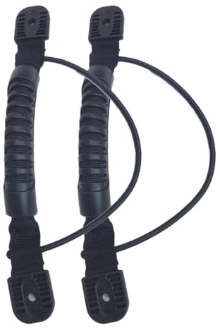 Vmiorzq Mango de Kayak | Asa de Transporte de Montaje Lateral para Barco | Accesorios de Agarre Ajustable para Maleta, Equipaje, Deportes acuáticos, Soporte de Transporte al Aire Libre
