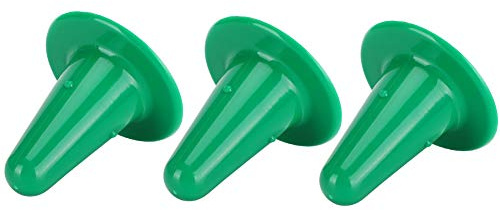 ZJchao Tetina de Biberón de Plástico de Calidad Alimentaria para Terneros, Tetina para Alimentación de Leche Segura e Higiénica para Ganado y Otros Animales, 3 uds. (GREEN)