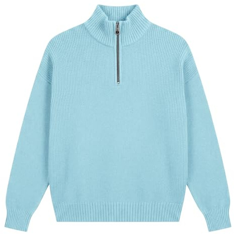 Halv dragkedja tröja herr sweatshirt herr med dragkedja mjuk | Vintertröja med herrtröja elegant arbetströja mjuk tröja herr enfärgad fleecetröja