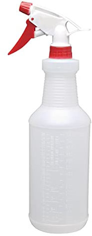 Jantex Colour-Coded Trigger Empty Spray Bottle Red 750ml - Replacement, Reusable Multipurpose Bottle CD815