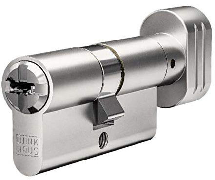 WINKHAUS keyTec N-Tra Knaufzylinder | 40-40K mm | Tür-Zylinder Schließzylinder mit Knauf | Aufbohrschutz Pickingschutz | Patentschutz bis 2029 | 5 Schlüssel & Sicherungskarte | Einzelschließung