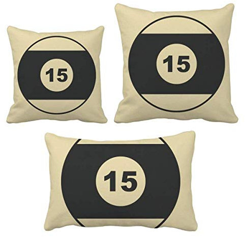 DIYthinker Sport Billard Simple Geometrie Muster Wurf Kissen Set Kissen Einband Startseite Sofa Dekor Geschenk