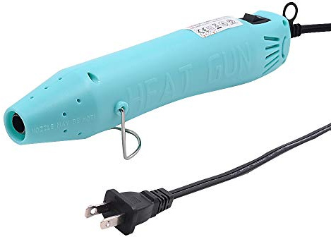 mofa Resin Heat gun,6.6ft Cable 300W Hot Air Gun for Crafting,Acrylic Paint Dryer Multi-Purpose Electric Heating Nozzle (Blue)