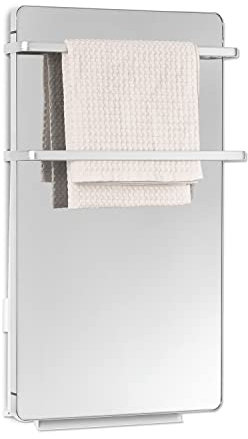 Klarstein Toallero de Pie, Radiador Electrico Bajo Consumo para Toalla 2000 W, Toalleros de pie con Termostato, IPX4, Radiador Electrico para Pared, Toallero Electrico Eficiente sin Emisión CO2