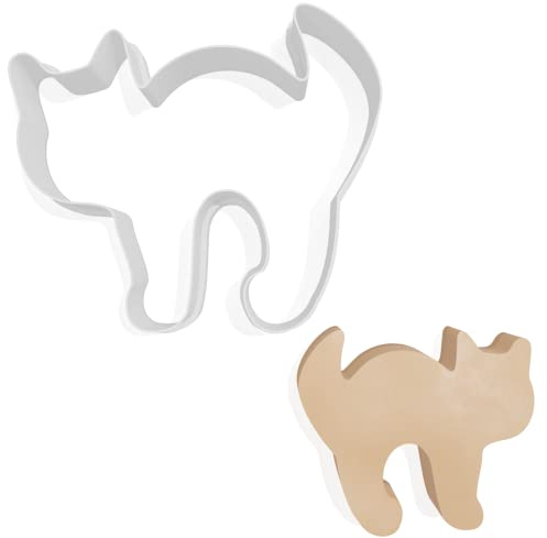 Halloween Cat Cookie Cutter - 3 Sizes
