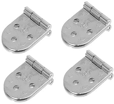 BESTonZON 4stücke Türscharniere Aus Zinklegierung Verdicktes Lager Leichtgängig Und Leise Schranktürscharniere Drehung Robust Und Rostfrei Für Möbeltüren