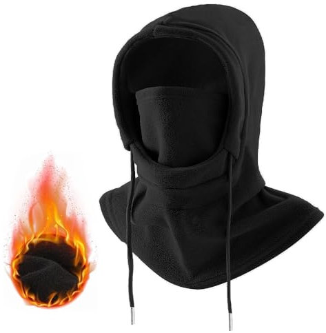 SLTAXAR Sturmhaube Winddichte Skimaske Balaclava Gesichtsmaske Ski Maske Thermo Fleece Sturmhaube Herren Damen Motorradmaske Halswärmer Warme Sturmhaube zum Radfahren Ski Winter wärmend