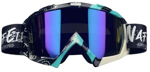 Lunettes de ski pour hommes et femmes qui s'adaptent au snowboard, protection UV | Les lunettes de sport de neige résistantes aux rayures, lunettes de ski postupentes pour ski, snowboard, escalade et