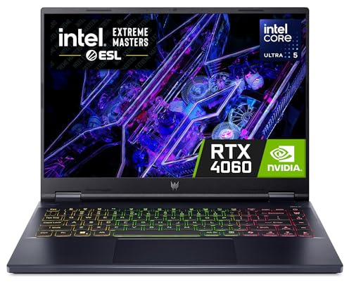 Acer Predator Helios Neo 14 Laptop, Intel Core Ultra Processor, AI Boost Technology, Three-Tier CPU Architecture