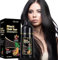 500ml Champu para Canas Pelo Negro，Black Hair Dye Shampoo para Teñir Canas Mujer,Champú para Cabello Negro Instantáneo Champu Colorante Tinte para Hombre y Mujer