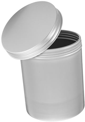 Luxshiny Contenitore per Tè Sfuso Ermetico in Alluminio da 500ml, Barattolo Multifunzionale per Conservazione Freschezza, Design Minimalista Raffinato per Cucina Casa