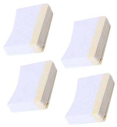 HEALEEP Make Up Entferner Pads Praktisch und Komfortabel Bogenförmige 160 Stück aus Baumwolle für Wimperncreme Entfernung im Salon oder Ankleidezimmer