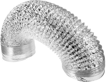 TEHAUX Tuyau Aération Flexible Pour Poêle Conduit Léger Tuyau Évacuation Air Pour Cuisine Ou Foyer