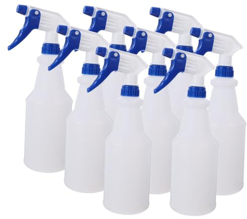 LIFKOME 8 Piezas Botellas Spray Pequeñas Pack de Pulverizador Plástico Recargable con Boquilla Color Aleatorio para Peluquería y Riego Color Aleatorio