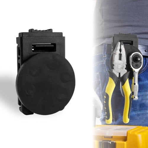Treki Magnetish Werkzeug Gürtelclip Clip-on Werkzeuggürtelhalter, Werkzeugclips für Werkzeug Schraubendreher Maximale Tragkraft 20 KG