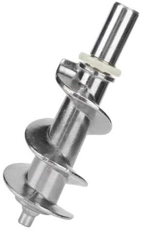 DOITOOL Tornillo de Inoxidable Acero Eléctrico de Picadora para Carne y Resistente Oxidación Fácil de Usar Accesorios de Cocina Doméstica