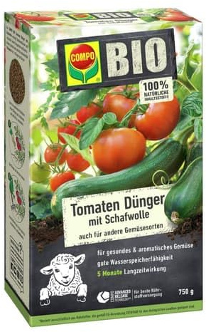COMPO BIO Tomaten-Dünger mit Schafwolle (0.75 g)
