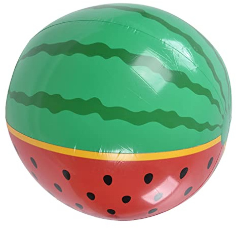 Baxnore Palloni da Spiaggia con Anguria Giocattoli gonfiabili da Piscina Grandi 90 cm Divertimento in PVC Adatto alla Pelle per Adulti Feste in Piscina in Spiaggia per Famiglie Att