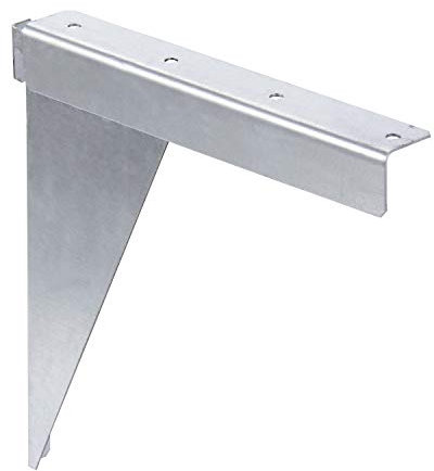 bellissa Befestigungsset für Gabionenablagen - 97289 - Für Gabionen-Ablagen - 24 x 3 x 22,5 cm