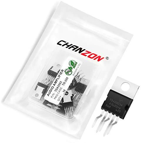 Chanzon 10 pièces TDA2003 TO-220 AMPLIFICATEUR AUDIO 3.5A Transistor