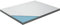 Genius Eazzzy Topper Deluxe 160x200cm Höhe 9 cm H2 H3 - orthopädische Matratzentopper für Matratze & Boxspringbett aus Gelschaum | Matratzenauflage 160x200cm für Allergiker inkl. Bezug, Weiß