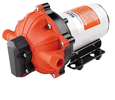 wrtgerht Mini-Pompe à Petite Puissance de Haute qualité 1 2v / 24v DC Moteur Pompe à Eau à Haute Pression Pompe Autonome Pompe à Eau Pompe de Booster de diaphragme VR Pompe à Eau (Voltage : 12V)