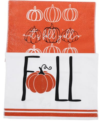 Cabilock Paño Decorativo De Cocina De Calabaza Toalla De Microfibra para Limpieza De Platos