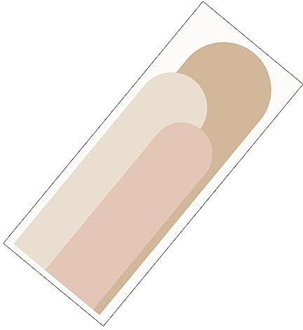 ORFOFE Papier Peint Géométrique pour Décoration de Chambre et Salon Moderne Autocollant Mural en Pvc, Décoratif et Amovible