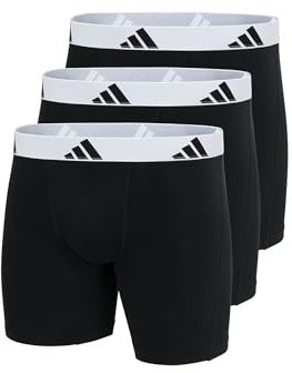 adidas Boxershorts för män (3-pack), 006 svart, L