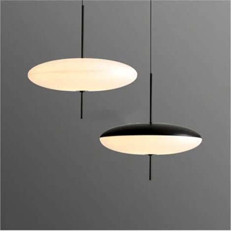 GSZCCZS Lámpara de araña LED con Forma de OVNI y platillo Volador, luminaria Industrial para Dormitorio, Sala de Estar, Bar, Restaurante, iluminación, lámparas de araña