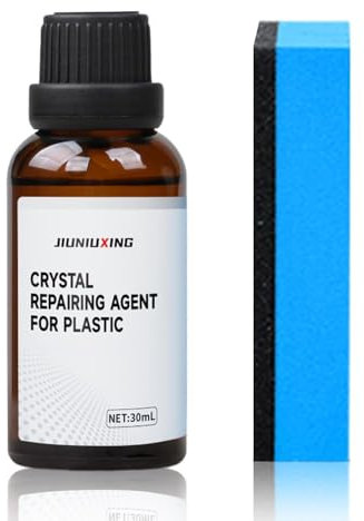 Generisch Kunststoffteile Kristalline Beschichtung – Auto-Plastikteile-Restaurator, 2025 Neues Auto-Kunststoff-Renovierungsmittel mit Crystal Coating für langanhaltenden Schutz & Pflege (1 Stück)