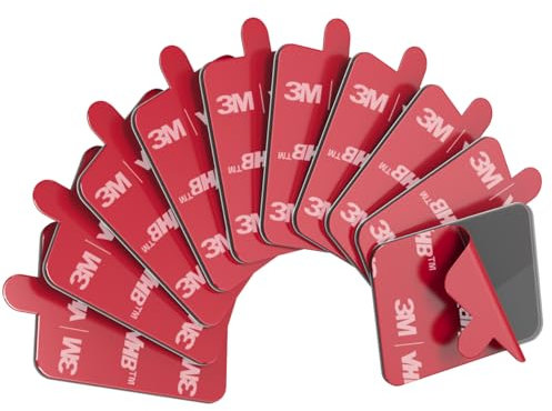 Sticky Adhesive Pads Compatible with Nextbase Dash Cam 10Pcs, Double-sided Windshield Dashcam Mounting Pad Compatible with Nextbase Series 2-122, 222, 322GW, 422GW, 522GW, 622GW, Cuttable Adhesive