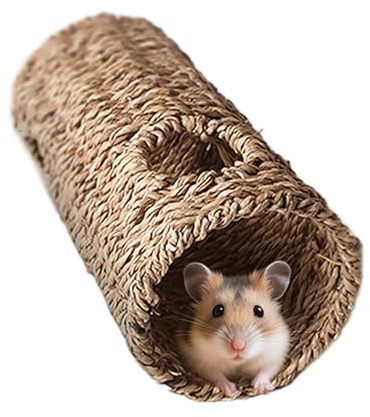 Tunnel Per Piccoli Animali, Giocattoli per Esercizio Fisico, Arricchimento Sicuro Per Gabbie Anti-Rosicchio Stimolazione Esercizio Fisico Gioco Per Piccoli Animali Domestici