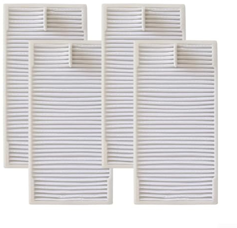 Staubsaugerfilter Ersatzzubehör für Eureka für NERE10s für E10S für E10SW, 4er-Pack HEPA-Filter, kompatibel für Midea M9 und für Obode A8, einfach zu reinigen und zu installieren