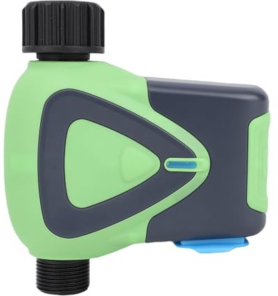 Asixxsix Timer di Annaffiatoio Intelligente per Tubo Giardino, Timer di Irrigatore WiFi con Ritardo di Pioggia e Irrigazione Manuale, D'Acqua per Esterni a Prova di Acqua (BSP)