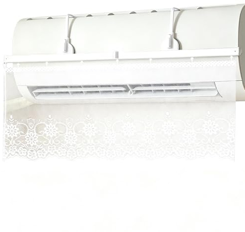Deflector Aire Acondicionado Mini Split Retráctil Antisoplado Directo | De Condensador Ventana AC Para Niños Mayores Familia Hogar Hotel Dormitorio Apartamento Habitación