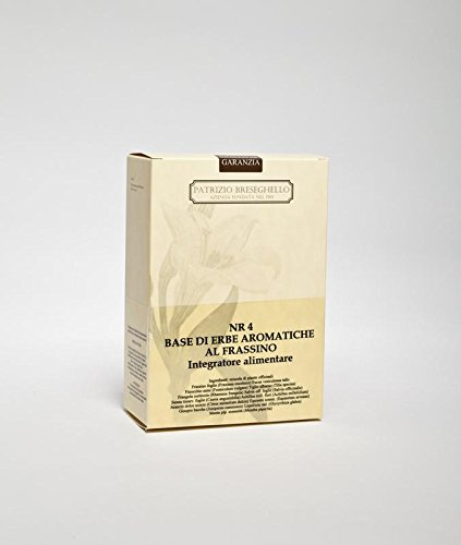 Patrizio Breseghello - Nr 4 Base di Erbe Aromatiche al Frassino 100 g, Erbe Essiccate 100% Naturali, Per Infusi