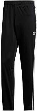 adidas Men Firebird Tracksuit Pants - Black, Large