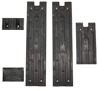 ATIKA Ersatzteil | Gleitplattenset (bis BJ 09/213) für Holzspalter ASP 10 T/ASP 10 TS/ASP 12 TS