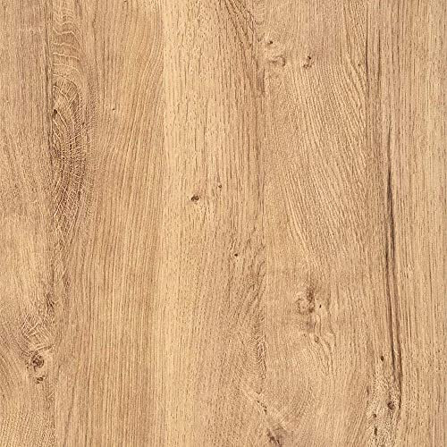 Klebefolie d-c-fix Holz Optik Selbstklebende Möbelfolie Küche Tür Möbel Deko Bastel Tapete Folie Holzdekor (Ribbeck Oak Eiche, 200 x45cm)