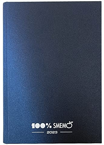 Smemoranda Planet Special Edition Schulplaner 2022-2023, 16 Monate, September 22 – Dezember 23, Schulplaner mit Aufklebern, 544 Seiten, Hartcover, Medium 16 cm x 11,5 cm, Blau