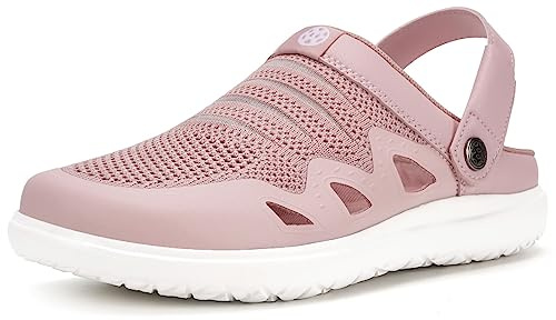 Träskor och Sabot Män Kvinnor Strand Sandaler Sommar, Rosenröd, 39 EU