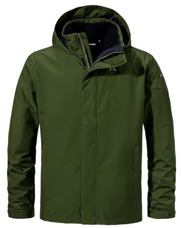 Schöffel Veste 3 en 1 Partinello Double Homme, Vert Loden