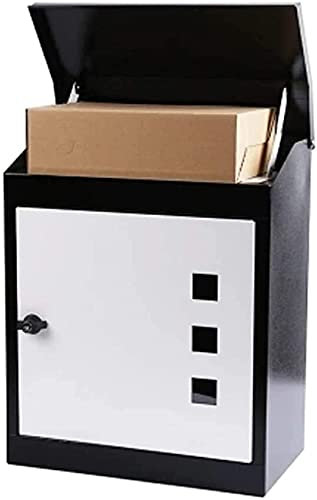 Mailbox Wall-Mounted Mailbox Outdoor Waterproof Mailbox Parcel Box Home Express Box Anti-Theft Letter Box