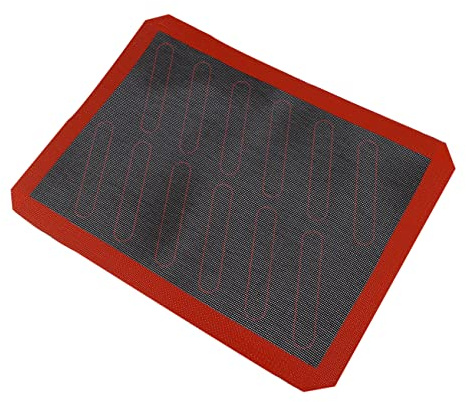 Cabilock Silicone Baking Mat Oven Pad Glass Fiber Liner Non-Stick Pastry Rolling Mat for Dough Macarons