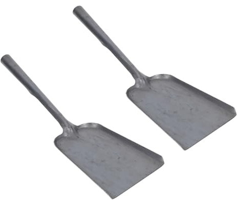 IMIKEYA Set Di Pale Da Giardinaggio Per Raccogliere Cenere Di Carbone E Spazzatura Con Impugnatura Comoda