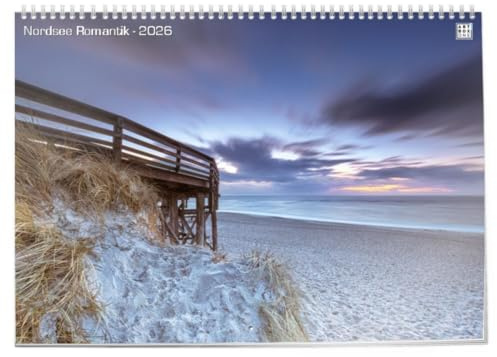 artboxONE Klapp-Kalender 2026 Nordsee Romantik Klappkalender A2 2026 Natur